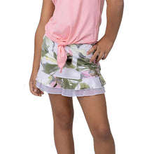 Load image into Gallery viewer, Sofibella UV Colors Ruffle 11in Girls Tennis Skirt - Lillies/L
 - 18