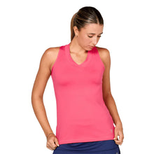 Load image into Gallery viewer, Sofibella UV Colors Racerback Wmns Tennis Tank Top - Amore/XL
- 4