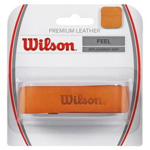 Load image into Gallery viewer, Wilson Leather Replacement Tan Tennis Grip - Brown
- 1
