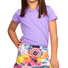 Load image into Gallery viewer, Sofibella UV Colors Girls SS Tennis Shirt - Amethyst/L
- 1