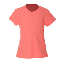 Load image into Gallery viewer, Sofibella UV Colors Girls SS Tennis Shirt - Sorbet/L
- 8