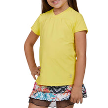 Load image into Gallery viewer, Sofibella UV Colors Girls SS Tennis Shirt - Sunshine/L
- 13