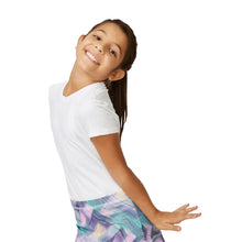 Load image into Gallery viewer, Sofibella UV Colors Girls SS Tennis Shirt - White/L
- 17