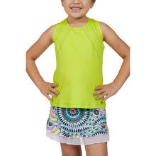 Load image into Gallery viewer, Sofibella UV Colors Girls Tennis Tank Top - Teddy/L
- 6