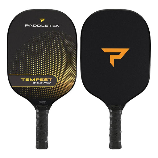 Paddletek Tempest Wave Pro Pickleball Paddle - Horizon Yellow/4 3/8