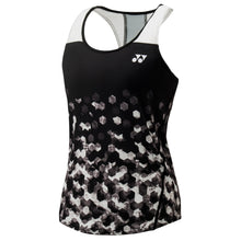Load image into Gallery viewer, Yonex New York Womens Tennis Tank Top - Black/L
- 1