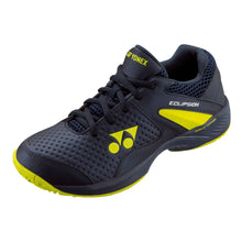 Load image into Gallery viewer, Yonex Eclipsion 2 Junior Tennis Shoes - 13.0/Navy/Yellow/M
- 4