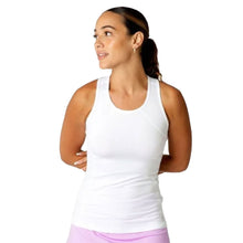 Load image into Gallery viewer, Sofibella UV Colors Womens Tennis Tank Top - White/2X
- 19