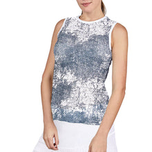 Load image into Gallery viewer, Sofibella Airflow Sleeveless Womens Tennis Shirt - Cloud Burst/2X
- 7