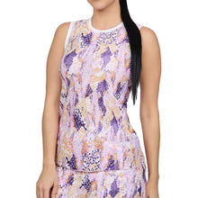Load image into Gallery viewer, Sofibella Airflow Sleeveless Womens Tennis Shirt - Sweet Pea/2X
- 15