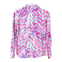 Load image into Gallery viewer, Gottex Zip Mock Womens Long Sleeve Sun Shirt - Pink Martinique/XL
- 7