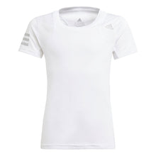 Load image into Gallery viewer, Adidas Club Girls Tennis T-Shirt - White/Grey Two/L
- 2