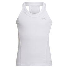 Load image into Gallery viewer, Adidas Club Girls Tennis Tank Top 22 - WHT/GRY2 100/XL
 - 3