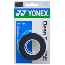 Load image into Gallery viewer, Yonex Clean Grap 3-Pack Tennis Overgrip - Cool Black
- 1