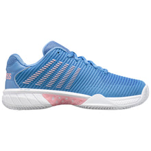 Load image into Gallery viewer, K-Swiss Hypercourt Express 2 Wmns Tennis Shoe Clay - SLVR LK BLU 454/B Medium/10.0
- 1