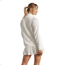 Load image into Gallery viewer, Varley Calva Knit White Womens Half Zip Sweater
- 5