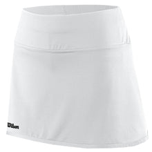 Load image into Gallery viewer, Wilson Team II 12.5in Womens Tennis Skirt - White/XL
- 3