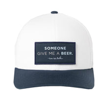 Load image into Gallery viewer, TravisMathew Barfly Mens Hat - White/Navy 1wnv/One Size
 - 6