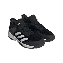 Load image into Gallery viewer, Adidas Ubersonic 4 Junior Tennis Shoes - Black/White/M/6.0
- 5