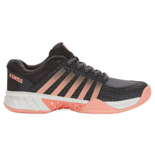 Load image into Gallery viewer, K-Swiss Express Light Womens Pickleball Shoes - Asphalt/Peach/B Medium/10.0
- 7