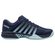 Load image into Gallery viewer, K-Swiss Express Light Womens Pickleball Shoes - Blackiris/Blue/B Medium/8.5
- 8
