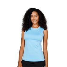 Load image into Gallery viewer, Sofibella UV Colors Womens Sleeveless Tennis Sh - Cloud/2X
- 3