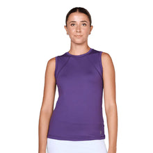 Load image into Gallery viewer, Sofibella UV Colors Womens Sleeveless Tennis Sh - Plum/2X
- 8