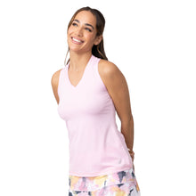 Load image into Gallery viewer, Sofibella UV Colors Racerback Wmns Tennis Tank - Cotton Candy/XL
- 3