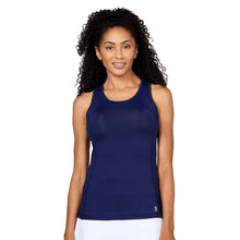 Load image into Gallery viewer, Sofibella UV Colors Womens Tennis Tank - Navy/2X
- 13
