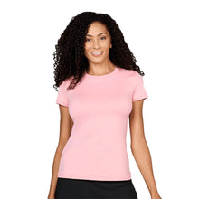 Load image into Gallery viewer, Sofibella UV Colors SS Wmns Tennis Shirt - Bubble/2X
- 4