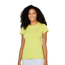 Load image into Gallery viewer, Sofibella UV Colors SS Wmns Tennis Shirt - Sunshine/2X
- 16
