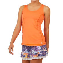 Load image into Gallery viewer, Sofibella UV Colors X Womens Tennis Tank - Nectarine/XL
 - 7