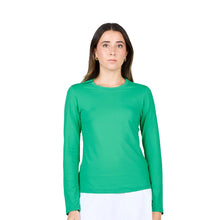 Load image into Gallery viewer, Sofibella UV Colors Womens LS Tennis Shirt - Zen/2X
- 41