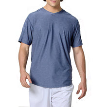 Load image into Gallery viewer, SB Sport Classic V Neck Mens SS Tennis Shirt - Steel Melange/2X
- 4