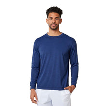 Load image into Gallery viewer, SB Sport Classic Long Sleeve Mens Tennis Shirt - Nautical Melang/2X
- 5