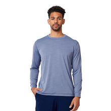 Load image into Gallery viewer, SB Sport Classic Long Sleeve Mens Tennis Shirt - Slate Melange/2X
- 9