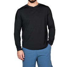 Load image into Gallery viewer, SB Sport V Neck Long Sleeve Mens Tennis Shirt - Black/XL
- 11
