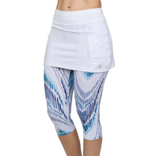 Load image into Gallery viewer, Sofibella UV Abaza Ft Wmns Tennis Skirt w Leggings - Echo/2X
- 3