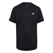 Load image into Gallery viewer, Adidas Club 3-Stripes Boys Tennis Shirt 25 - Black/XL
- 2