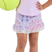 Load image into Gallery viewer, Sofibella UV Ruffle 11in Girls Tennis Skirt - Arabian Nights/L
- 11