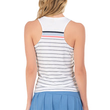 Load image into Gallery viewer, Lucky in Love Snake Point Womens Tennis Crop Tank
- 3