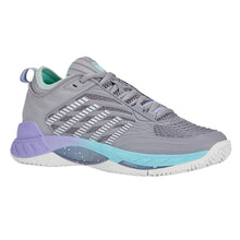 Load image into Gallery viewer, K-Swiss Hypercourt Supreme 2 Wmns Tennis Shoes 25 - Gray/Cloud/Prpl/B Medium/9.5
- 1