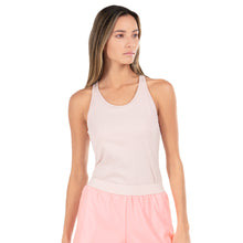 Load image into Gallery viewer, KSwiss Rib Womens Tennis Tank with Bra - SEPIA 677/L
- 1