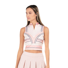 Load image into Gallery viewer, KSwiss Accelerate Crop Flamingo Womens Tennis Tank - FLAMINGO 670/M
- 1