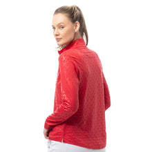 Load image into Gallery viewer, SanSoleil Solshine Foil Prnt Mock Wmn LS Sun Shirt
- 9