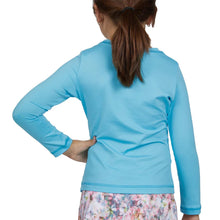 Load image into Gallery viewer, Sofibella UV Long Sleeve Girls Tennis Shirt 1
 - 5