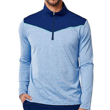 Load image into Gallery viewer, SB Sport Perfect Volley Men's Tennis Quarter Zip - Periwinkle/2X
- 4