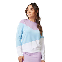 Load image into Gallery viewer, Sofibella Palm Beach Womens Tennis Pullover - Palm Beach/2X
 - 1
