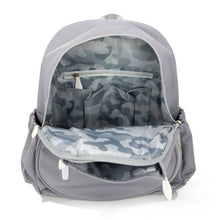 Load image into Gallery viewer, Ame & Lulu Game Time Tennis Backpack - Grey/White
- 3