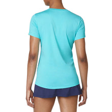 Load image into Gallery viewer, FILA Short Sleeve V-Neck Womens Tennis Shirt
 - 4